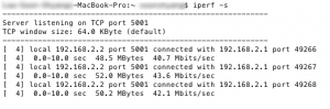 Test 4 - iPerf results