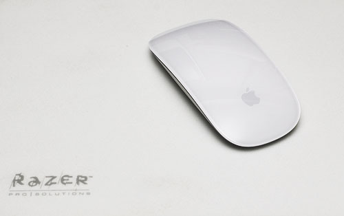 Apple Magic Mouse with Razer Pro|Pad