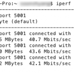 Test 4 - iPerf results