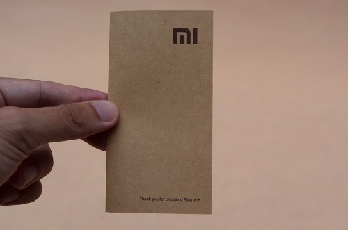 Redmi Instruction Manual