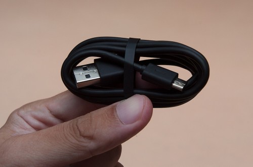 Micro-USB data and charging cable
